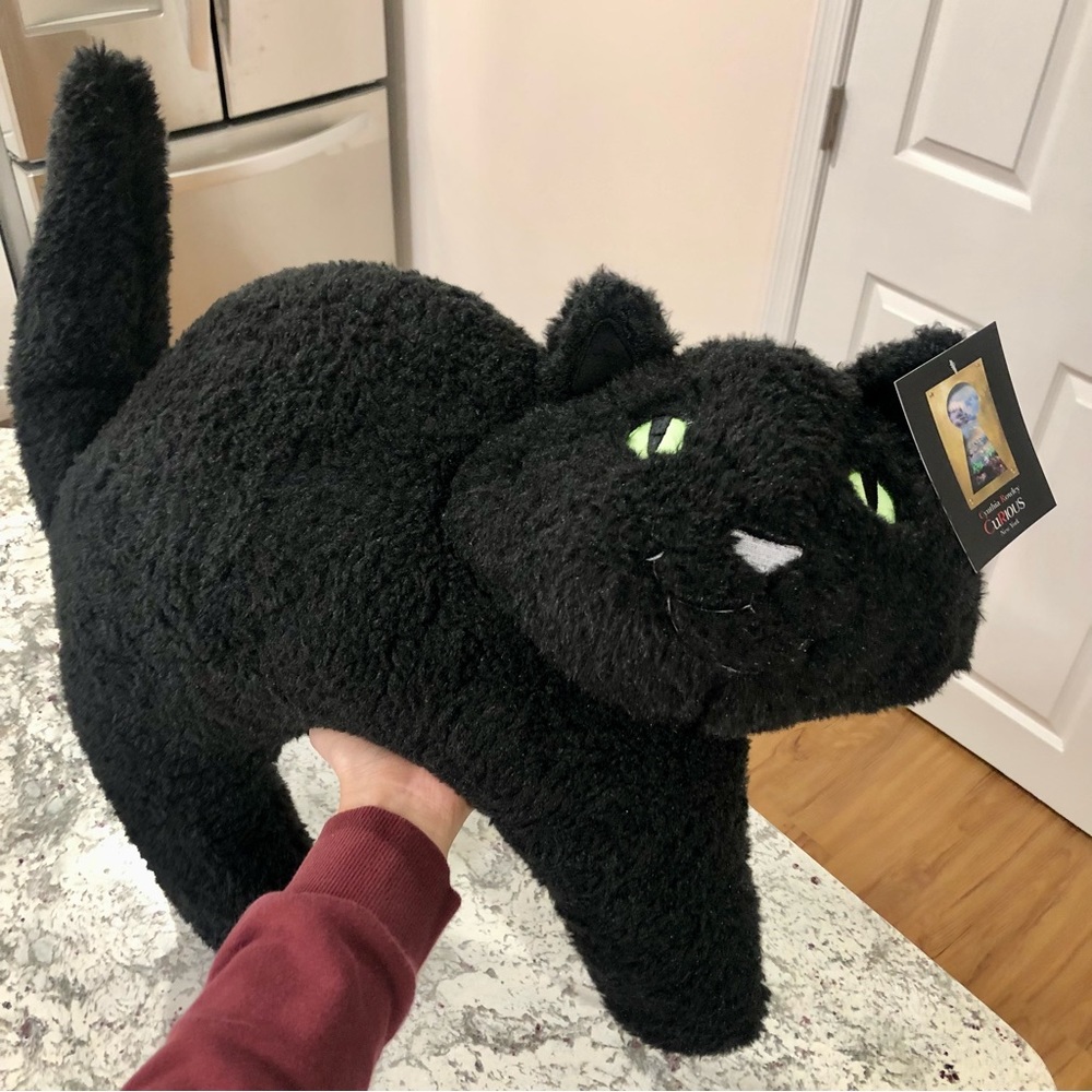 Cynthia Rowley Halloween Scaredy Cat Shaped Pillow